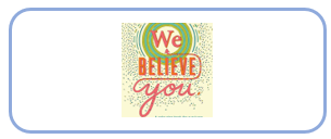Logo: We Believe You