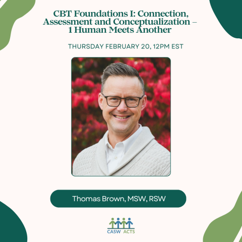 CBT Foundations I: Connection, Assessment and Conceptualization – 1 Human Meets Another