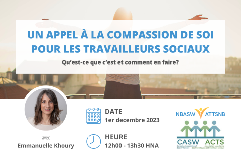 Un appel à la compassion de soi pour les TS: qu'est ce que c'est et comment en faire?