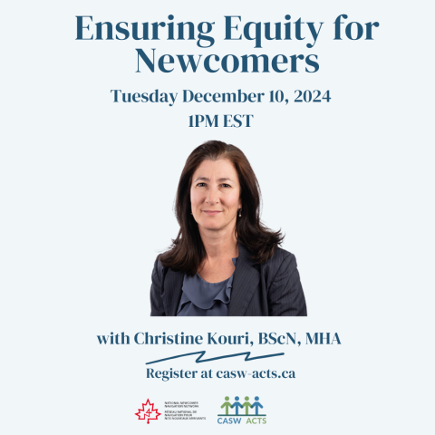 Ensuring Equity for Newcomers