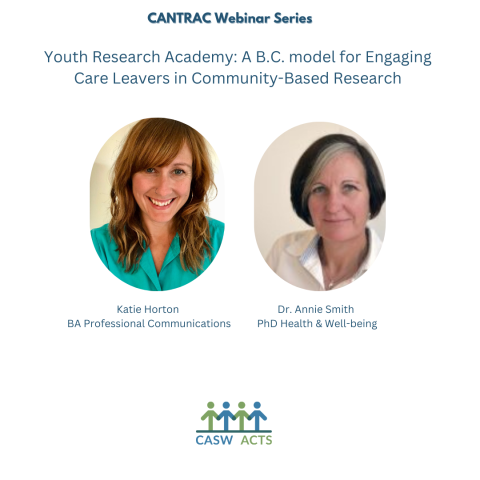 Youth Research Academy: A BC Model for engaging care leavers in community- based research